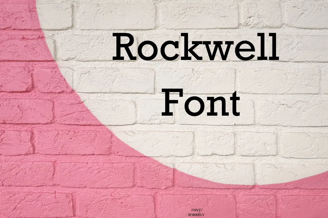 Rockwell Font