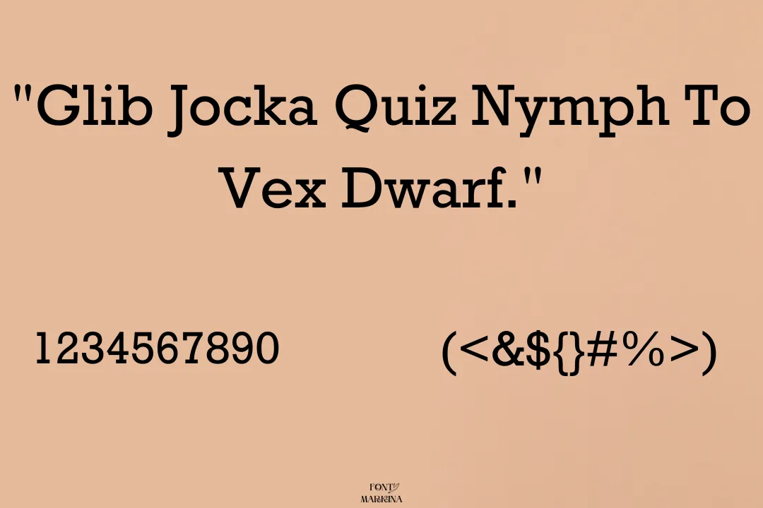 Rockwell Font 
