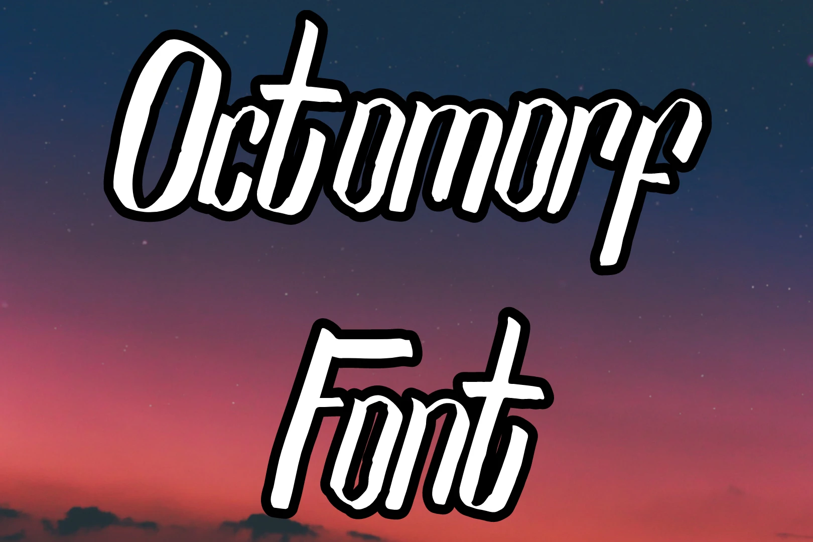Octomorf Font