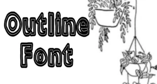 Outline Font